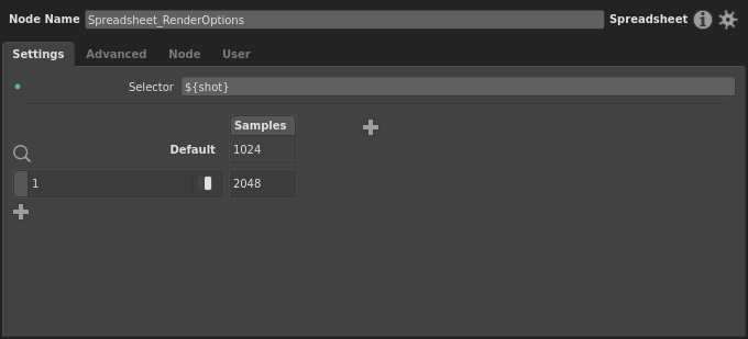 The spreadsheet with a clean column